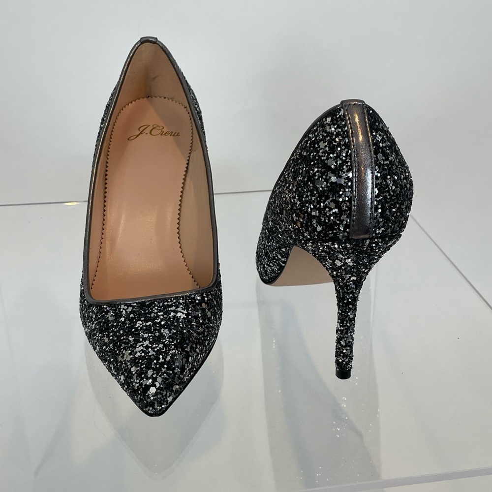 J. CREW GLITTER PUMPS - Picture 3 of 6